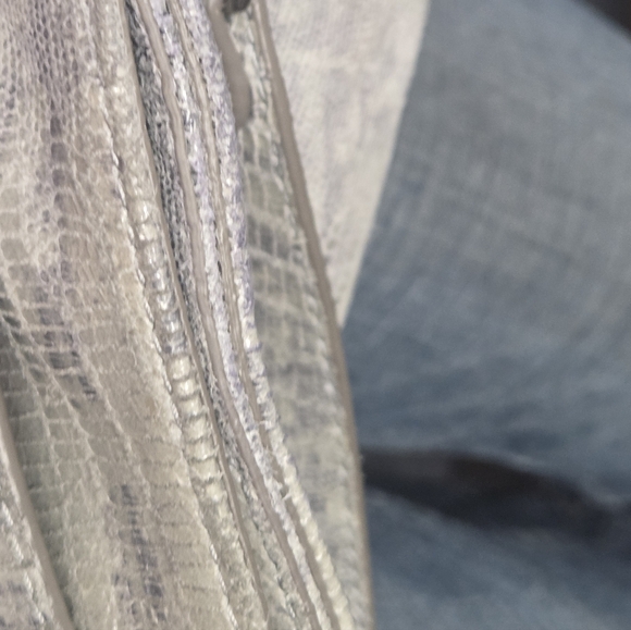 Michael Kors Shimmering Silver Shoulder Bag - Picture 10 of 10